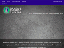 Tablet Screenshot of moundstheatre.org